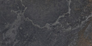 Керамогранит Laparet Blaze Nero matt carving рект. (60х120х0,82) матовый